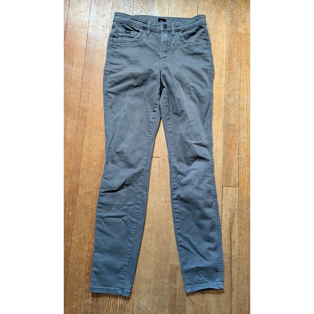 Kuhl Women's 6 Long Kontour Skinny Pants Stretch Wicking Pavement Gray 6373